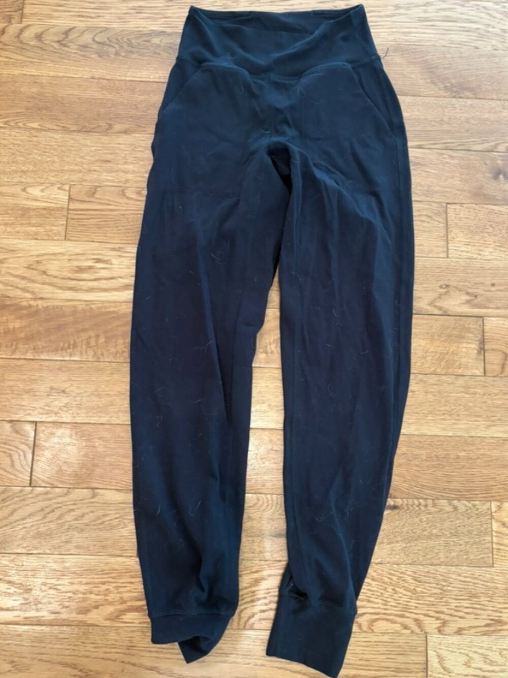 Lululemon Black High Rise Jogger Leggings Size 2 Athletic Yoga Pants